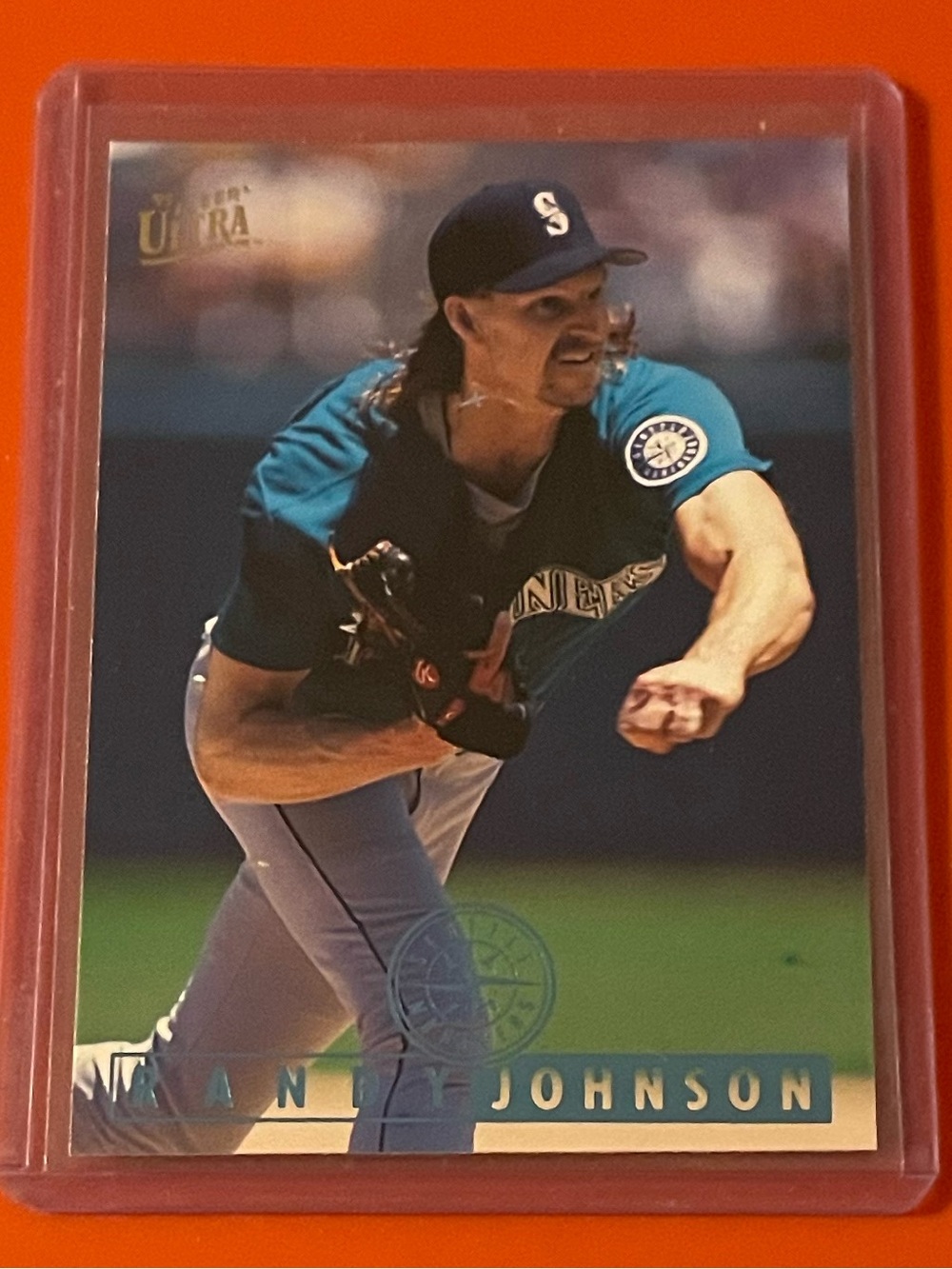 Randy Johnson #103 1995 Fleer Ultra Baseball Trading Card